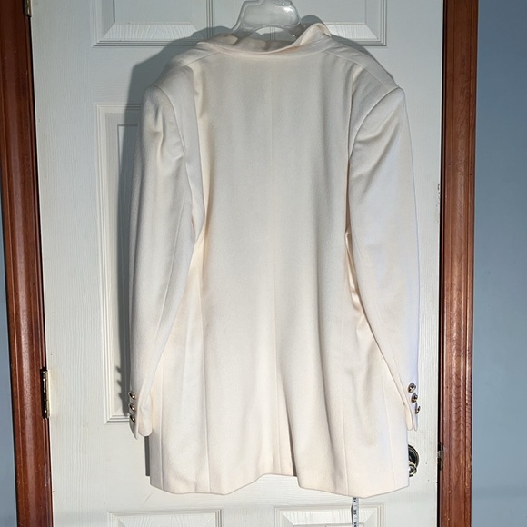 VTG-ESCADA Margaretha ley-12(44)-cream-angora wool blend, lined, blazer/jacket. - Picture 2 of 16